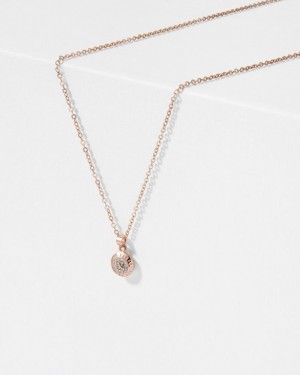 Assorted Ted Baker Elvina Enamel Button Necklace Jewellery | HTBDLRJ-05