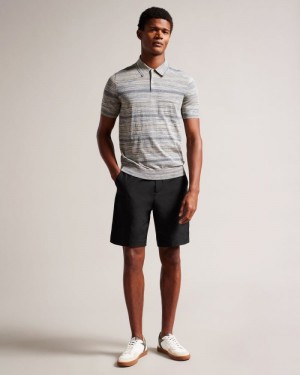 Black Ted Baker Cleeves Bermuda Shorts Shorts | GVSAJOB-01