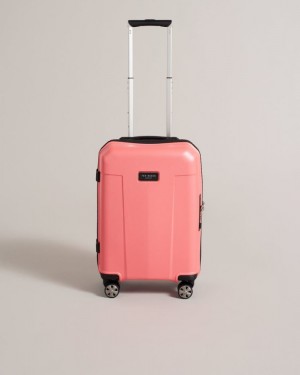 Coral Ted Baker Sunniy Flying Colours Cabin Suitcase 54 x 37 x 24cm Suitcases & Travel Bags | KVYIWXM-14
