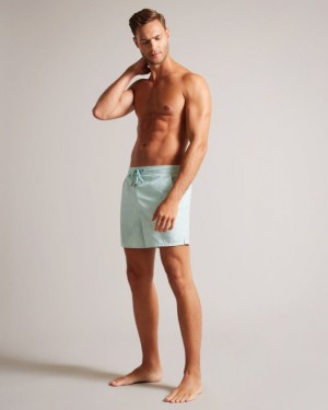 Mint Ted Baker Popov Geometric Swim Shorts Swimwear & Beachwear | IFOXVAU-78