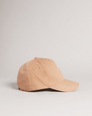 Natural Ted Baker Tristen Baseball Cap Hats & Caps | HYZPCOW-32