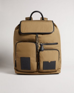 Tan Ted Baker Disrict Modular Backpack Backpacks | DIORENH-68