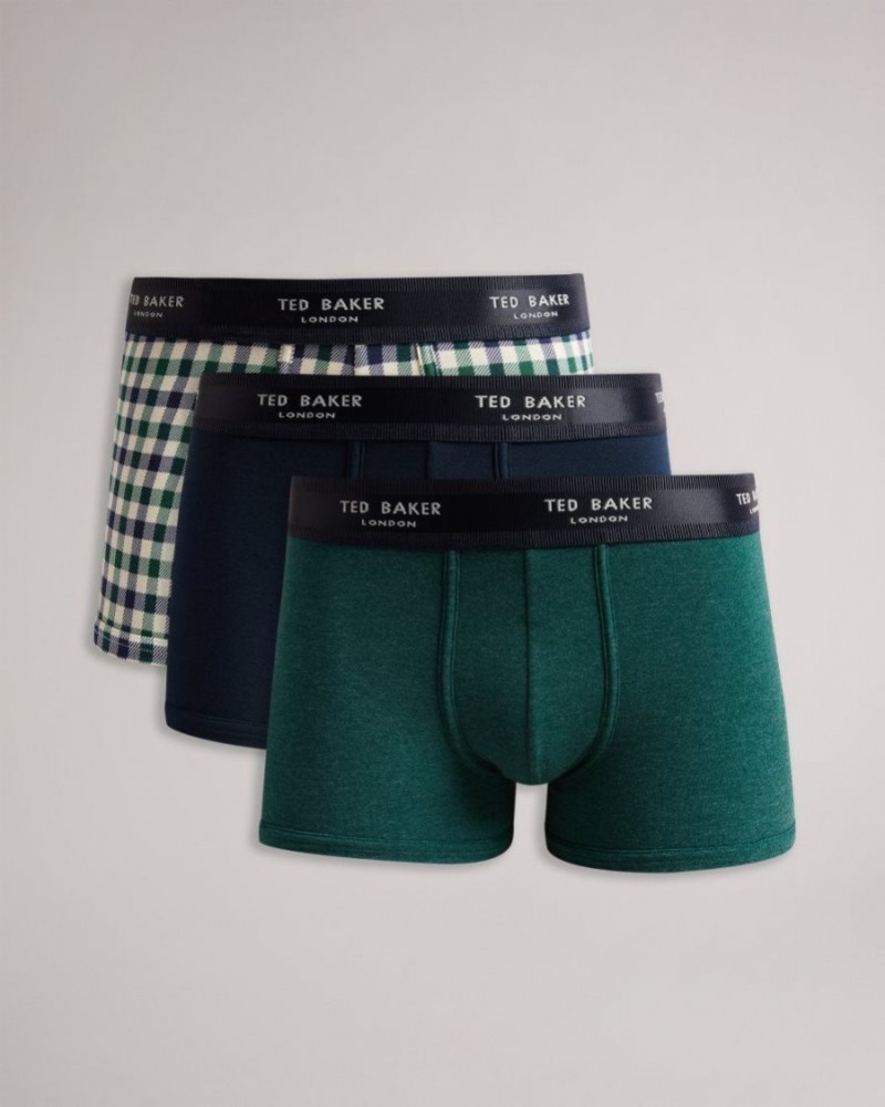Assorted Ted Baker Ismael 3 Pack Assorted Trunks Underwear | DLGSNIY-65