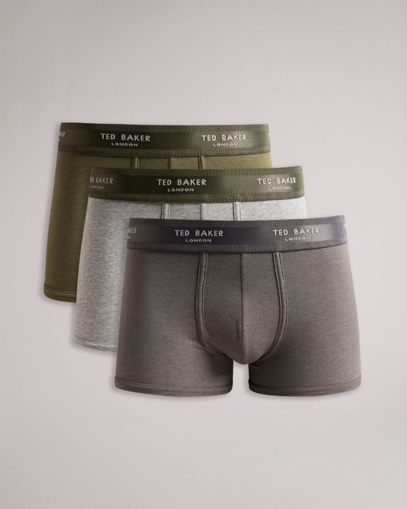 Assorted Ted Baker Marceau 3 Pack Assorted Trunks Underwear | ZQOKDAB-78