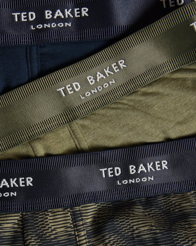 Assorted Ted Baker Soan 3 Pack Assorted Trunks Underwear | QZJCNMO-78