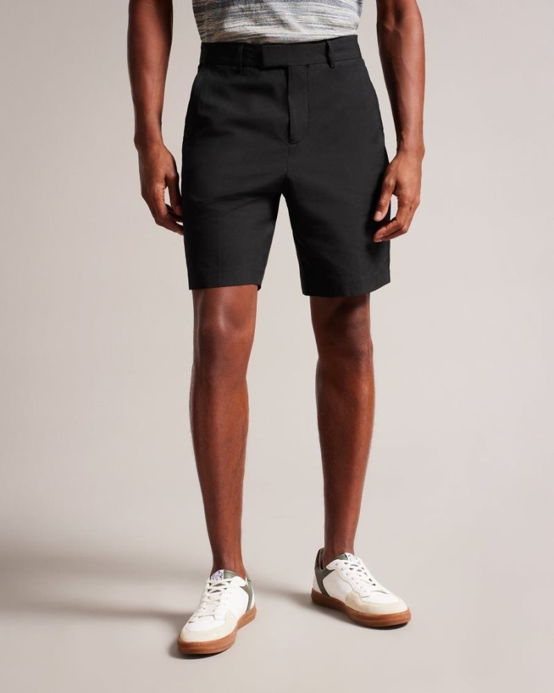 Black Ted Baker Cleeves Bermuda Shorts Shorts | GVSAJOB-01