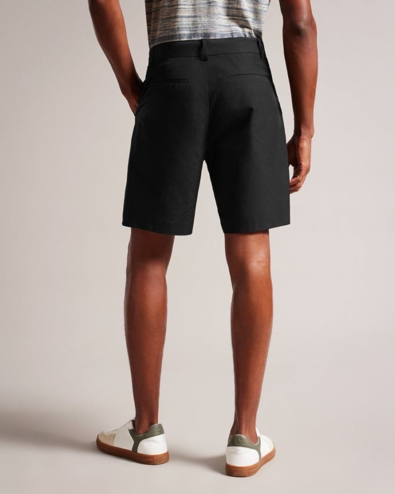 Black Ted Baker Cleeves Bermuda Shorts Shorts | GVSAJOB-01