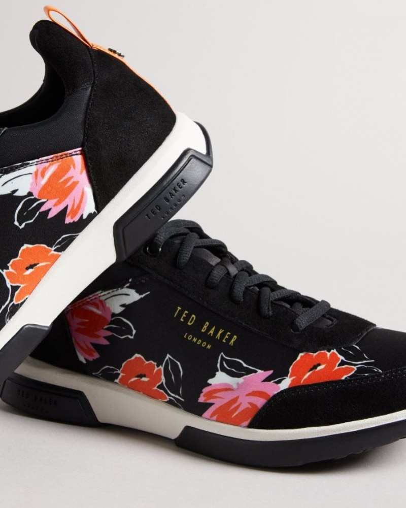 Black Ted Baker Raffina Bolt On running trainers Trainers | NMWLDCZ-23