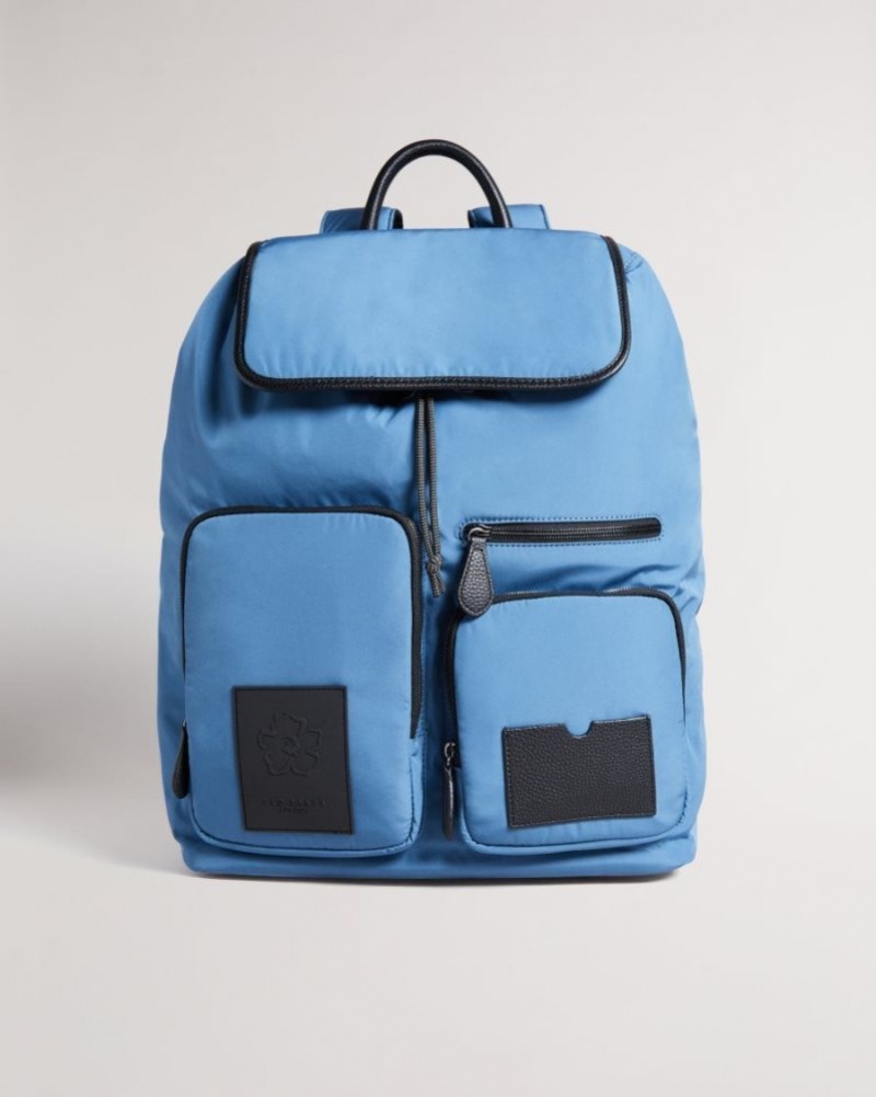 Blue Ted Baker Disrict Modular Backpack Backpacks | ANRHCTB-93
