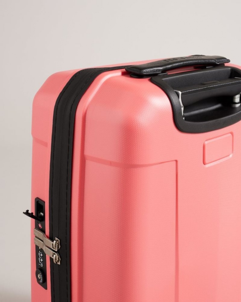 Coral Ted Baker Sunniy Flying Colours Cabin Suitcase 54 x 37 x 24cm Suitcases & Travel Bags | KVYIWXM-14