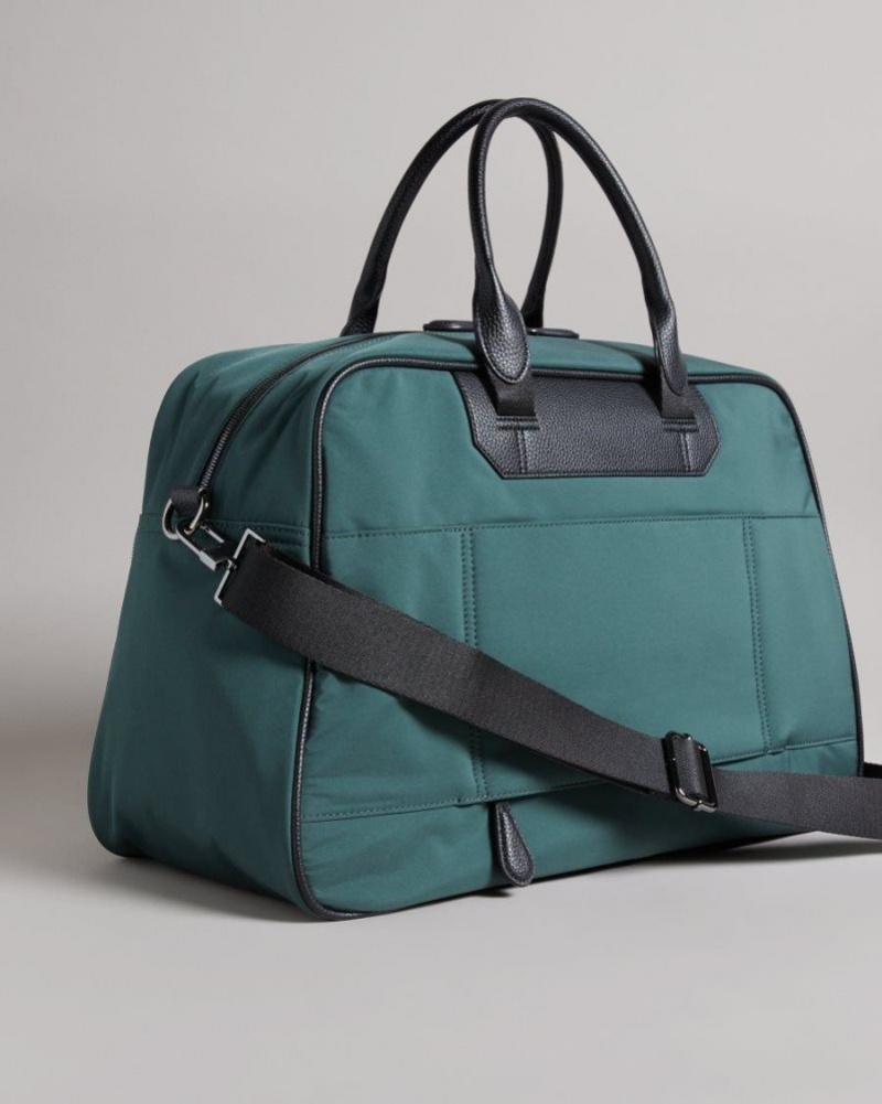 Dark Green Ted Baker Raill Modular Holdall Holdalls & Weekend Bags | DZWTVAO-97