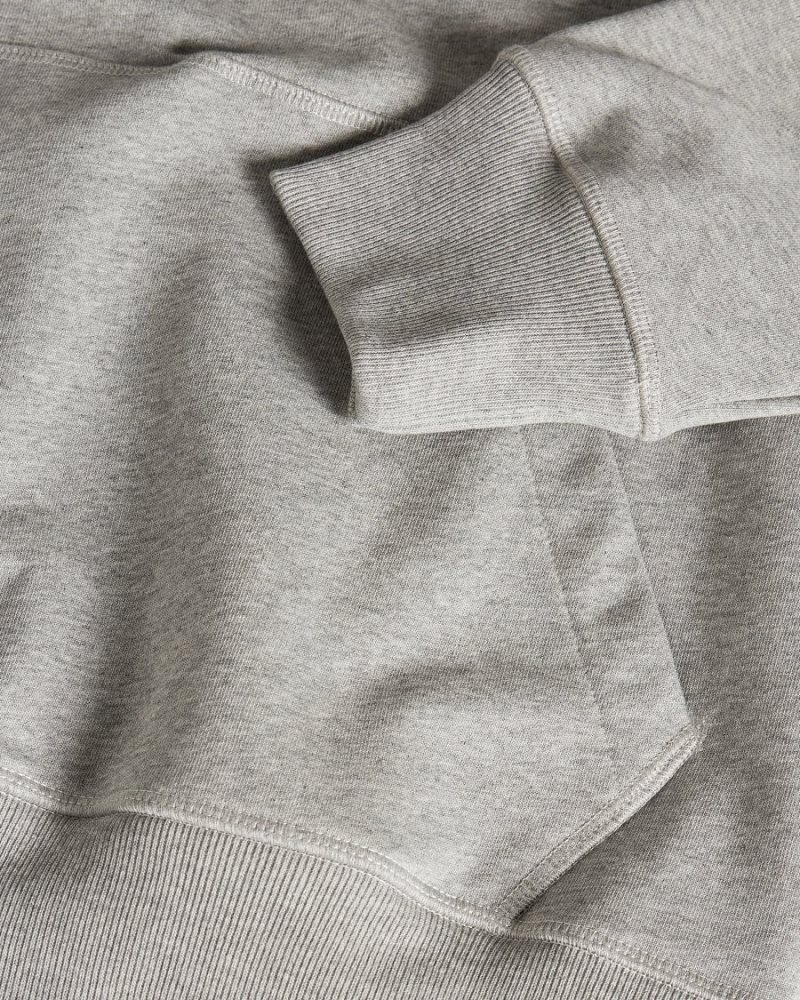 Grey-Marl Ted Baker Owenns Relaxed Fit Hoodie Sweatshirts & Hoodies | PBUMVGX-48