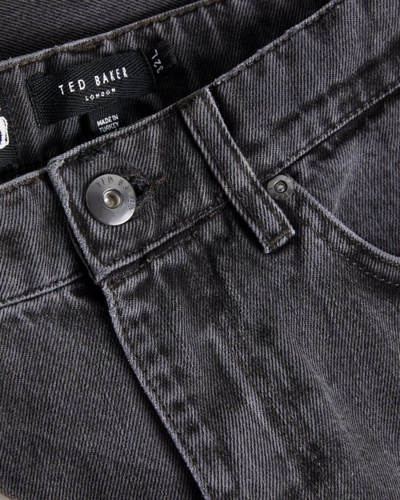 Grey Ted Baker Ovall Original Fit Denim Jeans Jeans | LJREVGU-48
