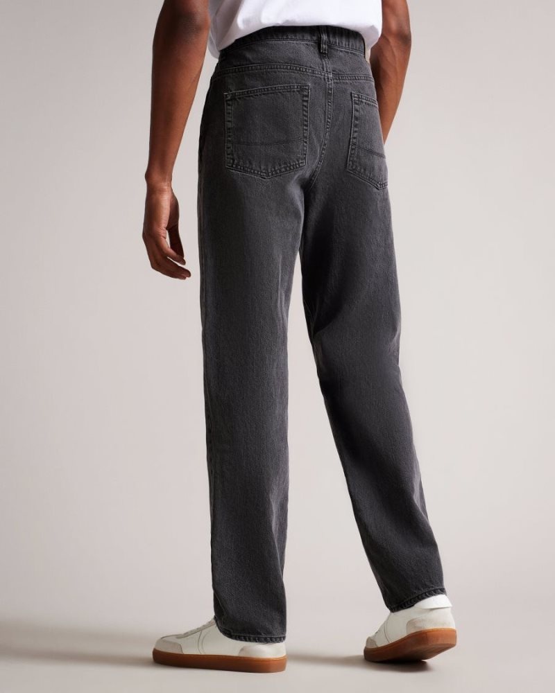 Grey Ted Baker Ovall Original Fit Denim Jeans Jeans | LJREVGU-48