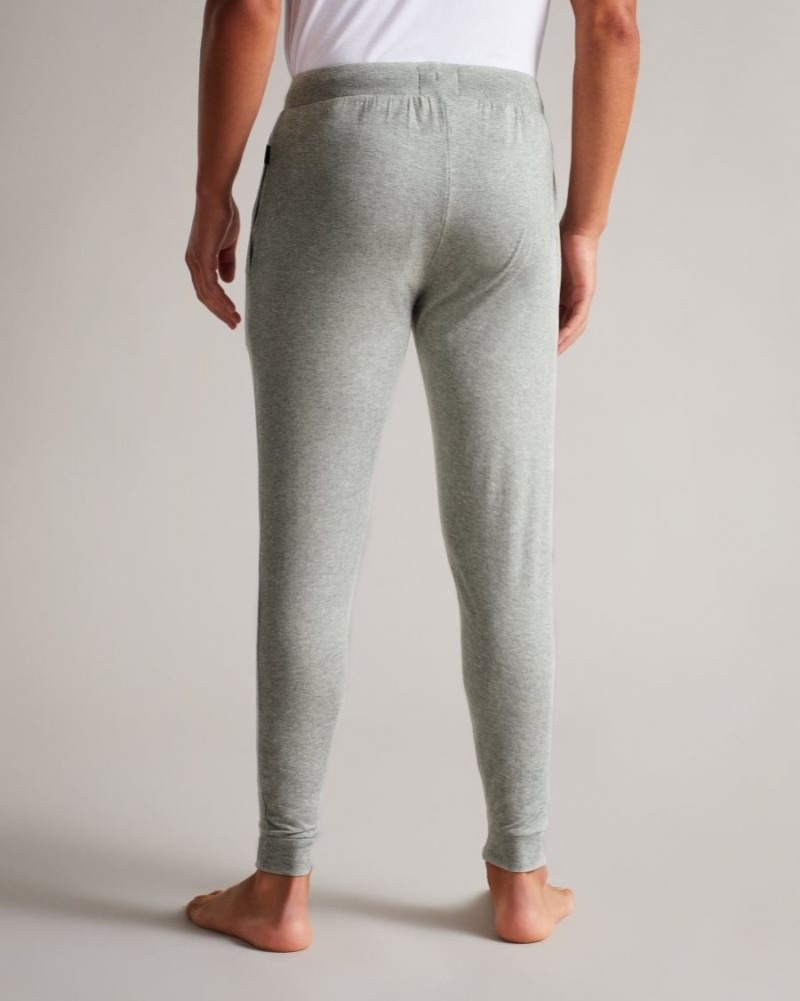 Grey Ted Baker Turrky Solid Modal Joggers Pyjamas & Nightwear | TUWBLIM-92