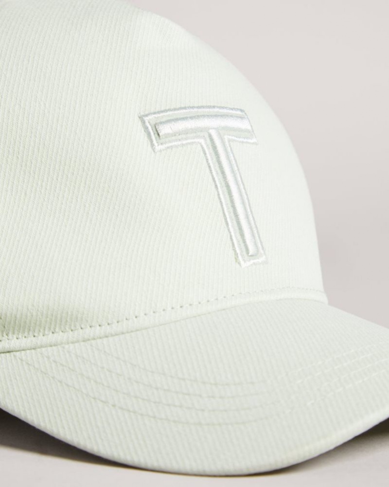 Light Green Ted Baker Tristen Baseball Cap Hats & Caps | KQAYTUH-13