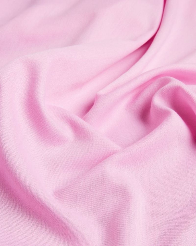 Light Pink Ted Baker Esteli Ted Baker Logo Long Scarf Scarves | AQYWHTG-75