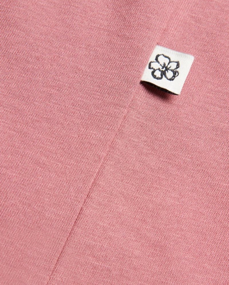 Medium Pink Ted Baker Marrsho Short Sleeve Smart Jersey Shirt Shirts | GSQILVA-90