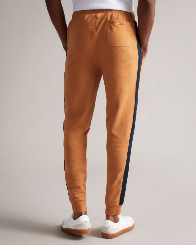 Mustard Ted Baker Jayyy Soft Front Seam Joggers Pyjamas & Nightwear | UYBZLPF-57