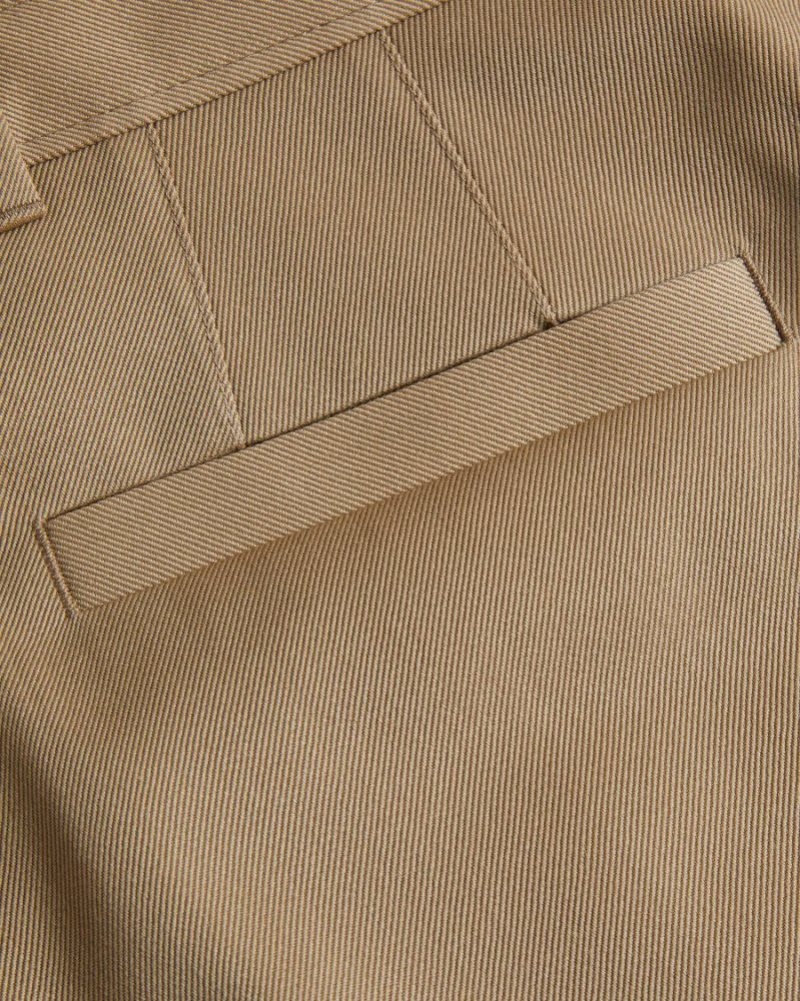 Natural Ted Baker Heddont Leyden Fit Trousers Suits | CBVNZJF-51