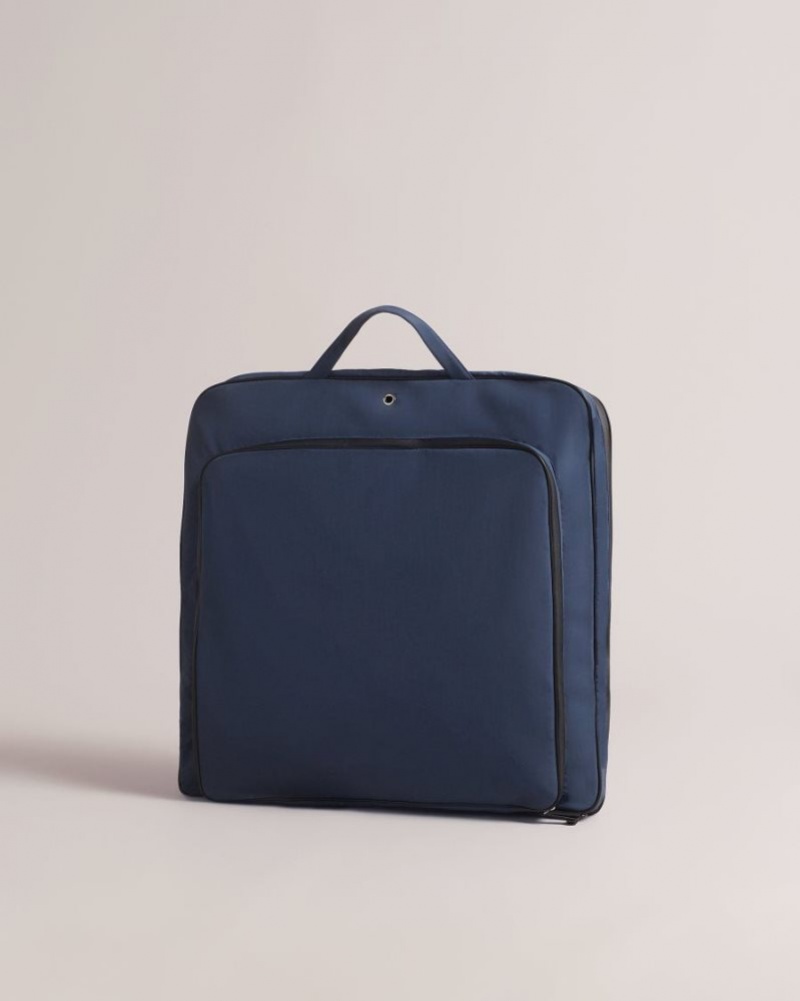 Navy Ted Baker Cittie Suit Travel Bag Suitcases & Travel Bags | SHZVQXF-87
