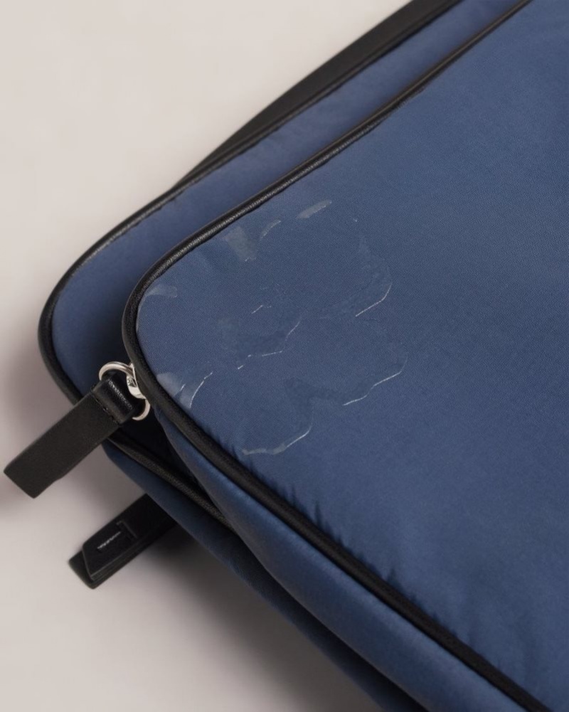 Navy Ted Baker Cittie Suit Travel Bag Suitcases & Travel Bags | SHZVQXF-87