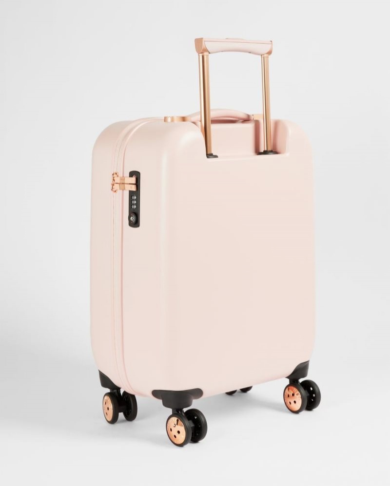 Pink Ted Baker Belleee Bow Detail Small Case 54x36.5x24cm Suitcases & Travel Bags | GJMFUSH-39