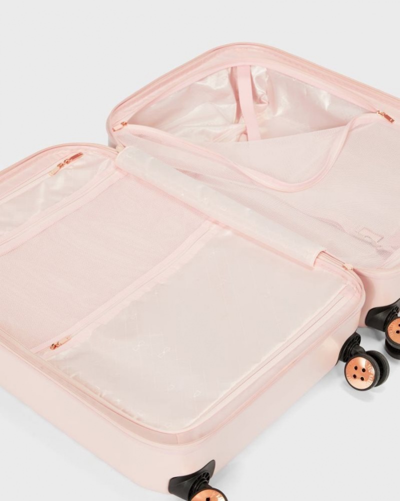 Pink Ted Baker Bellll Bow Detail Medium Case 69x47.5x28cm Suitcases & Travel Bags | LZYAKQH-16