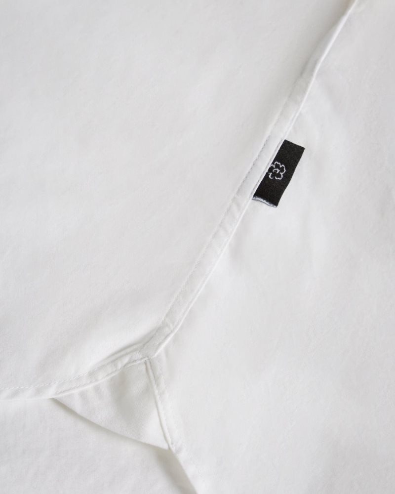 White Ted Baker Sonikk Poplin Shirt Shirts | ZSYAOKI-64